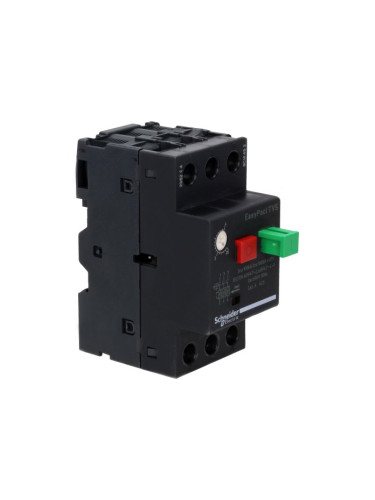 Моторна термично-токова защита, GZ1Е06, трифазна, 1-1.6A, SCHNEIDER ELECTRIC