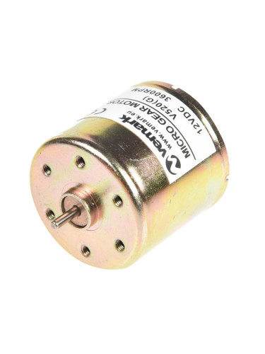 Електродвигател постояннотоков, 12VDC, 3600rpm, 0.1A, V520(G)