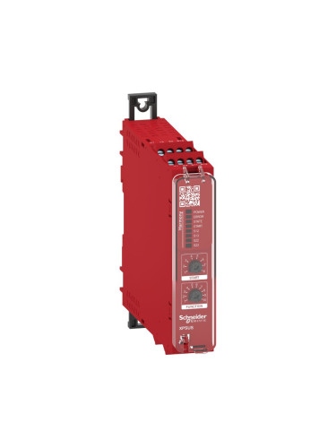 Модул за безопасност XPSUS12AP, 24VDC, DIN, старт с две ръце,  Harmony Safety, Schneider Electric