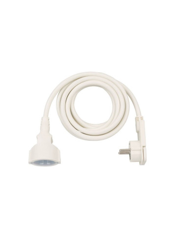 Удължител, 3m, 3x1.5mm2, IP20, бял, Brennenstuhl, 1168980230