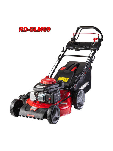 Косачка бензинова, самоходна, RAIDER RD-GLM09, 4.3 к.с., 51 см, 65 л кош