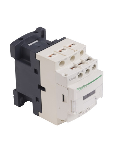 Контактор CAD32B7, 5-полюсен, 3xNO+2xNC, 10A, 24VAC, Schneider Electric