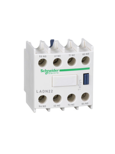 Помощни контакти LADN22, 10A/690VAC, DPDT, 2xNO+2xNC