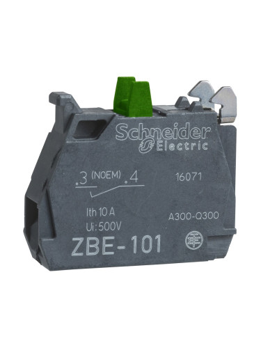 Контактен блок ZBE101, 3A/240VAC, SPST-NO