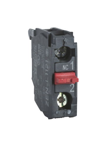 Контактен блок ZENL1121, 3A/240VAC, SPST-NC