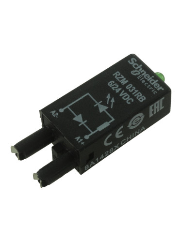 Диод RZM031RB, зелен, 6-24VDC