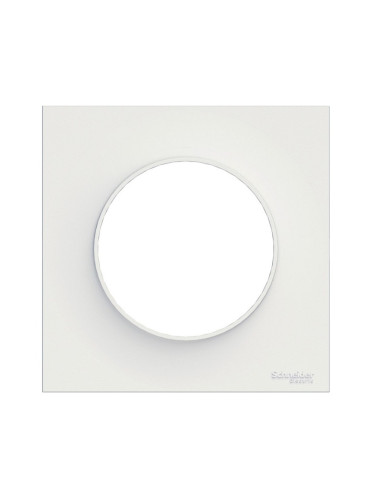 Декоративна рамка, единична, бял, ABS, S520702