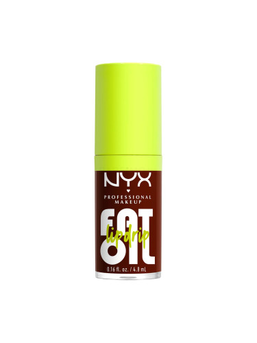 NYX Professional Makeup Fat Oil Lip Drip Масло за устни за жени 4,8 ml Нюанс 08 Status Update