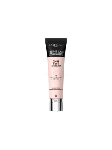L'Oréal Paris Prime Lab 24H Pore Minimizer Основа за грим за жени 30 ml