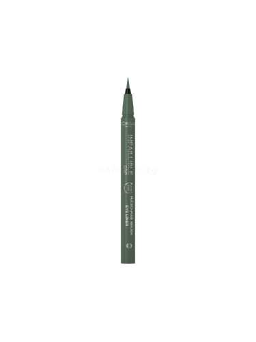 L'Oréal Paris Infaillible Grip 36H Micro-Fine Brush Eye Liner Очна линия за жени 0,4 гр Нюанс 05 Sage Green