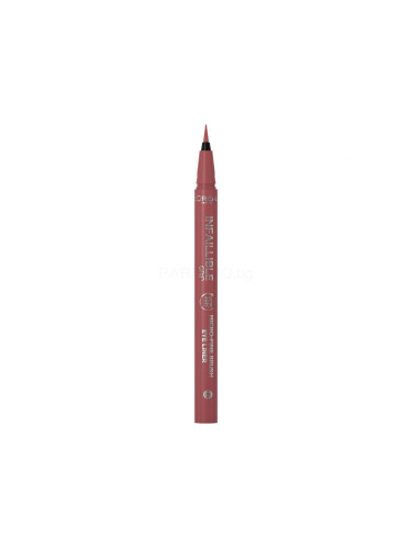 L'Oréal Paris Infaillible Grip 36H Micro-Fine Brush Eye Liner Очна линия за жени 0,4 гр Нюанс 03 Ancient Rose