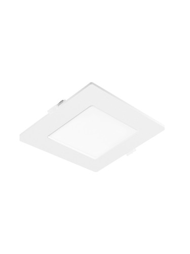 LED панел, за вграждане, 6W, квадрат, 230VAC, 360lm, 3000K, топло бял, 120х120mm, LPLA21W063