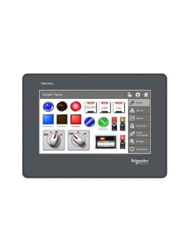 Сензорен дисплей HMI, TFT, 4.3inch, 480x272px, 12~24VDC, HMISTO705