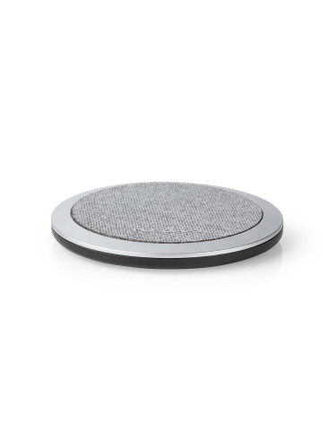 Безжично зарядно за телефон, 10W, сиво, NEDIS, FSWC10W100GY