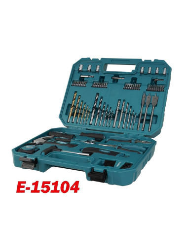 Гедоре 80 части, 1/4", Makita E-15104
