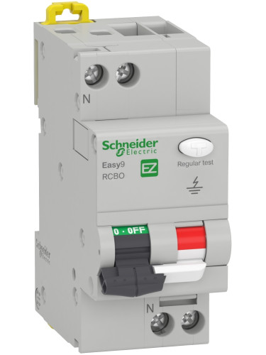 Дефектнотокова защита, 1P+N, 25A, 30mA, EZ9D35625, Schneider