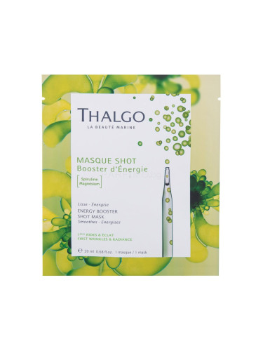 Thalgo Shot Mask Energy Booster Маска за лице за жени 20 ml
