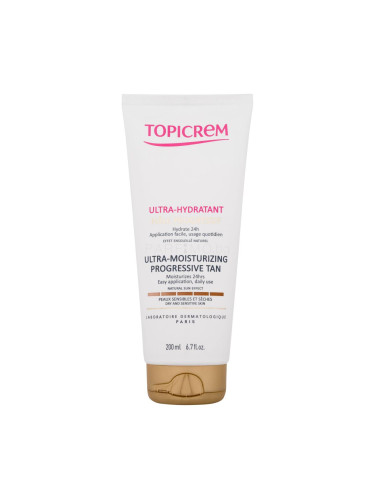 Topicrem Ultra-Moisturizing Progrerssive Tan Автобронзант за жени 200 ml