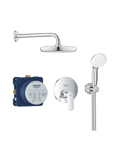 Complete set of built-in Grohe Eurosmart Cosmo 2 output