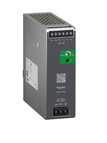 Захранване, за DIN шина, 240VAC, 24VDC, 5A, 120W, IP20, ABLS1A24050