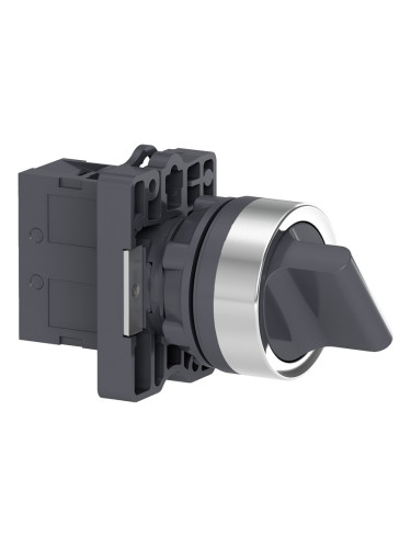 Панелен превключвател, 1P, XA2ED21, ротационен, ф22mm, 3A/240VAC, 2 позиции