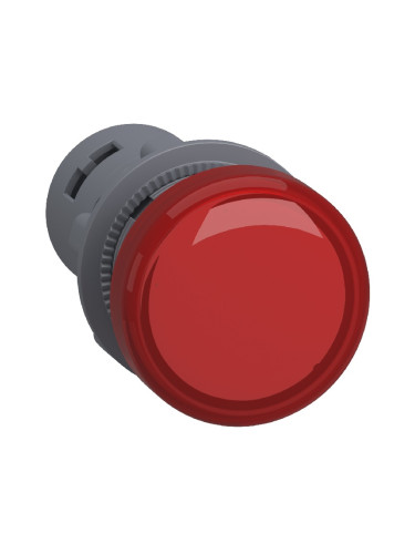 Индикаторна лампа, LED, XA2EVB4LC, 24VDC/VAC, червен, отвор ф22mm