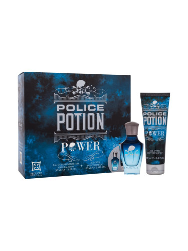 Police Potion Power Подаръчен комплект EDP 30 ml + душ гел 100 ml