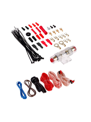 Комплект кабели, за монтаж на автомобилен усилвател, ZLA0413, Peiying
