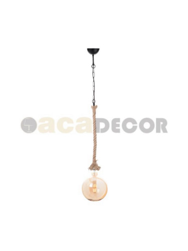 ACA LIGHTING 50BRC ROPE VINTAGE