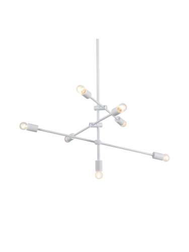 ACA LIGHTING OD680107WH LUTHER