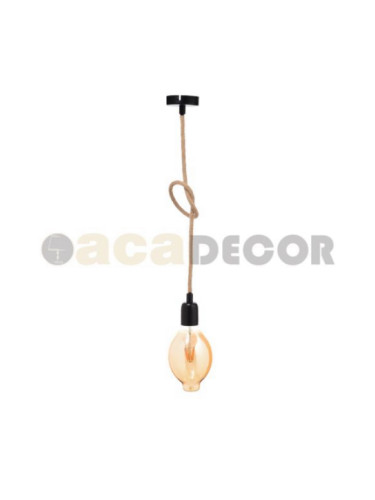 ACA LIGHTING 40BRT ROPE VINTAGE