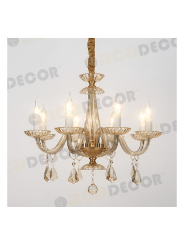 ACA LIGHTING BLK80388PCMG LOMPELIA