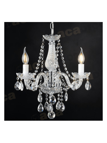 ACA LIGHTING BLK80413PCC GLADIOLO