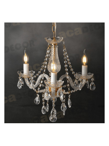 ACA LIGHTING BLK80413PCG GLADIOLO