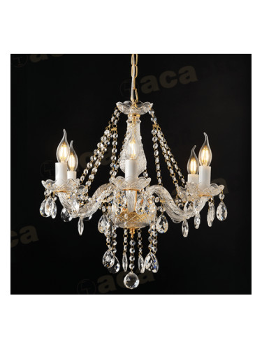 ACA LIGHTING BLK80416PCG GLADIOLO