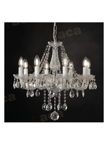 ACA LIGHTING BLK80418PCC GLADIOLO