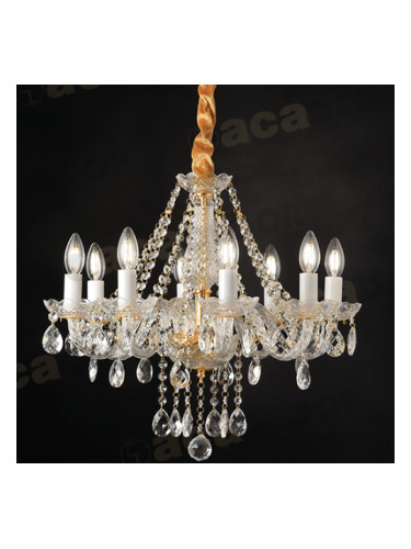 ACA LIGHTING BLK80418PCG GLADIOLO