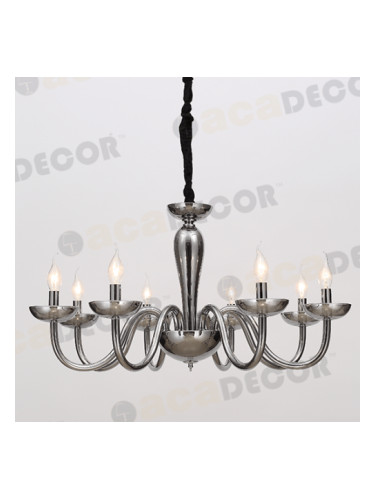 ACA LIGHTING BLK82188PSGC LUNARIA