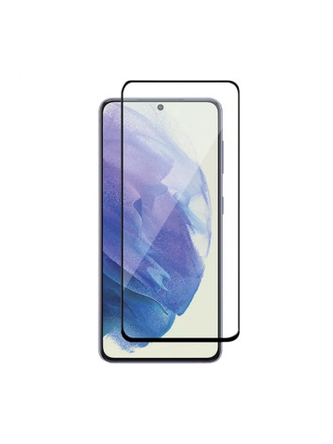 Стъклен протектор MBX 5D Slim с цяло лепило, За Samsung Galaxy S21 FE 5G (G990B), Черен