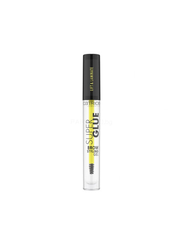 Catrice Super Glue Brow Styling Gel Гел и помада за вежди за жени 4 ml Нюанс 010 Ultra Hold