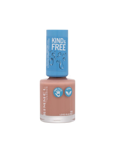 Rimmel London Kind & Free Лак за нокти за жени 8 ml Нюанс 163 Love-In-A-Mist