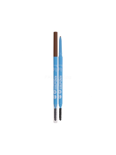 Rimmel London Kind & Free Brow Definer Молив за вежди за жени 0,09 гр Нюанс 003 Warm Brown