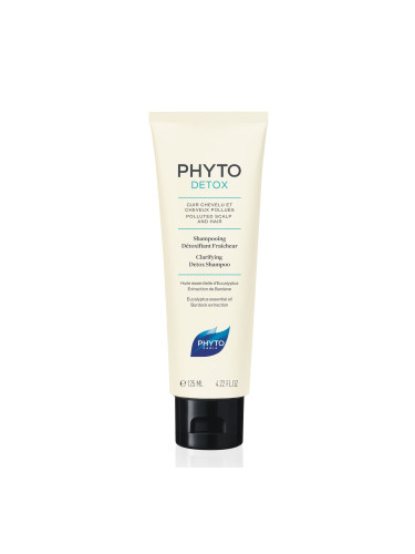Phyto Phytodetox Детоксикиращ шампоан за коса 125 ml