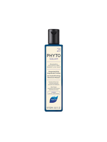 Phyto Phytosquam Почистващ шампоан против пърхот за мазна коса 250 ml