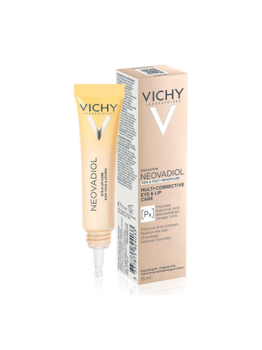 Vichy Neovadiol Eyes & Lips Мултикоригираща грижа за областта около очите и устните 15 ml