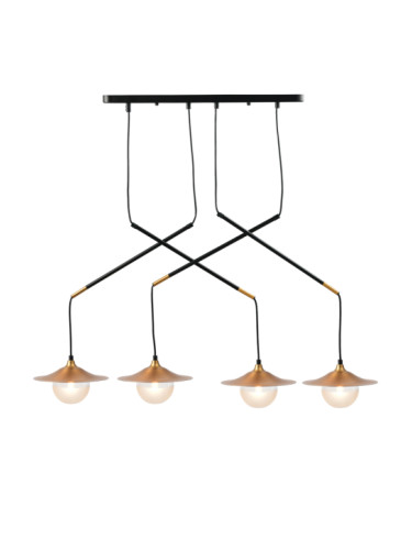 ACA LIGHTING HL4314P96BB LAYLA