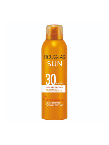 Douglas Sun Face&Body Dry Mist SPF 30 200ml Слънцезащитен продукт дамски 200ml