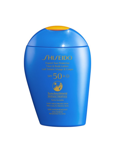 Shiseido Expert Sun Protector Face&Body Lotion SPF 50+ Слънцезащитен продукт дамски 150ml