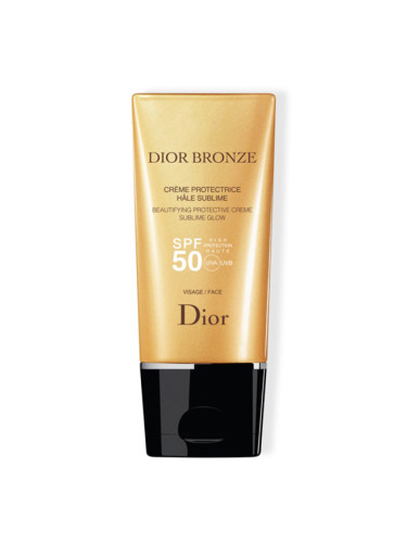 Bronze Beautifying Protective Creme Sublime Glow - SPF 50 - Face Слънцезащитен продукт унисекс 50ml