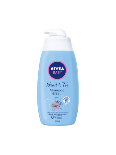 NIVEA Baby Нежен шампоан за коса и тяло Шампоан за коса унисекс 500ml